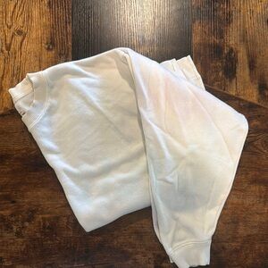 Soft dyetied White Sweater